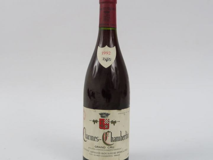 1 BOUTEILLE CHARMES CHAMBERTIN GC DOMAINE ARMAND ROUSSEAU - 1992 - 0.2
