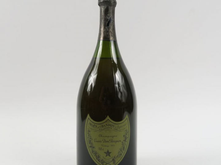 1 MAGNUM CHAMPAGNE DOM PÉRIGNON - 1973 - 3.5 CM SOUS LA COIFFE/COIFFE 