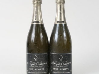 Vente aux enchères 2 BOUTEILLES CHAMPAGNE BILLECART SALMON 'BRUT RÉSERVE'
