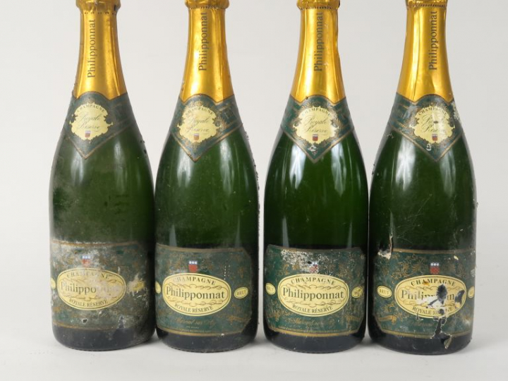 4 BOUTEILLES CHAMPAGNE PHILIPPONNAT ' ROYALE RÉSERVE' - EA