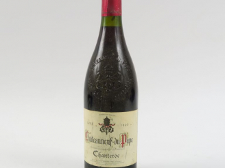 Vente aux enchères 1 BOUTEILLE CHÂTEAUNEUF DU PAPE CHANTEROC - 1998