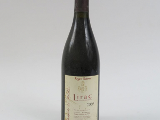Vente aux enchères 1 BOUTEILLE LIRAC 'CHAPELLE DE MAILLAC' R. SABON - 2005