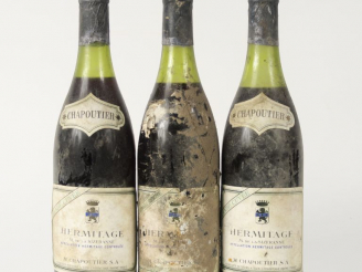 Vente aux enchères 3 BOUTEILLES HERMITAGE 'M. DE LA SIZERANNE' GRANDE CUVÉE M. CHAPOUTIER