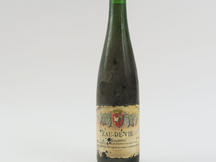 1 VIEILLE BOUTEILLE EAU DE VIE DU LANGUEDOC 41,7°