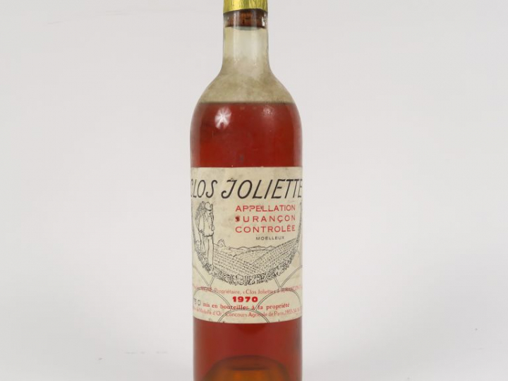 1 BOUTEILLE CLOS JOLIETTE JURANÇON - 1970 - BEP