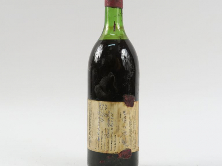 1 BOUTEILLE (1 l) GRAND ROUSSILLON - MISE 1972