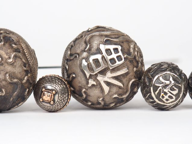 5 aiguilles ou épingles à chapeau en argent bas titre ou métal argenté