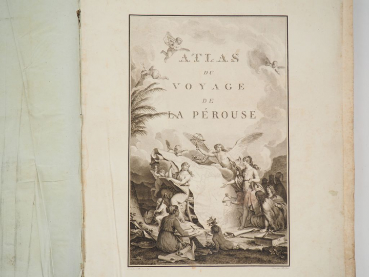 LA PEROUSE. (Jean-François Galande, Comte de). Atlas du voyage autour 