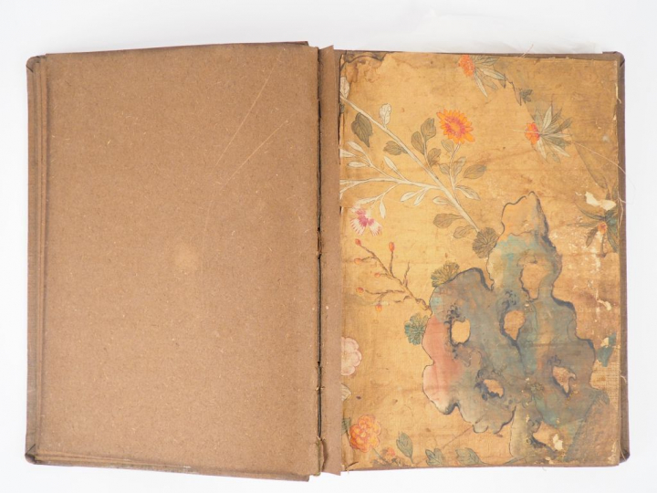 Album de 14 encres et couleurs sur papier personnages, sujets animalie