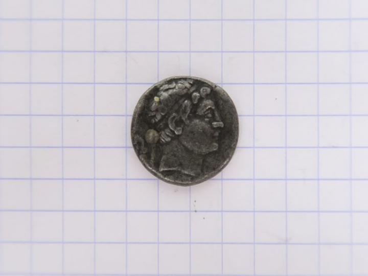 Royaume de Bactriane, Euthydémos Ier (230-190 av. J.-C.), drachme, A/ 