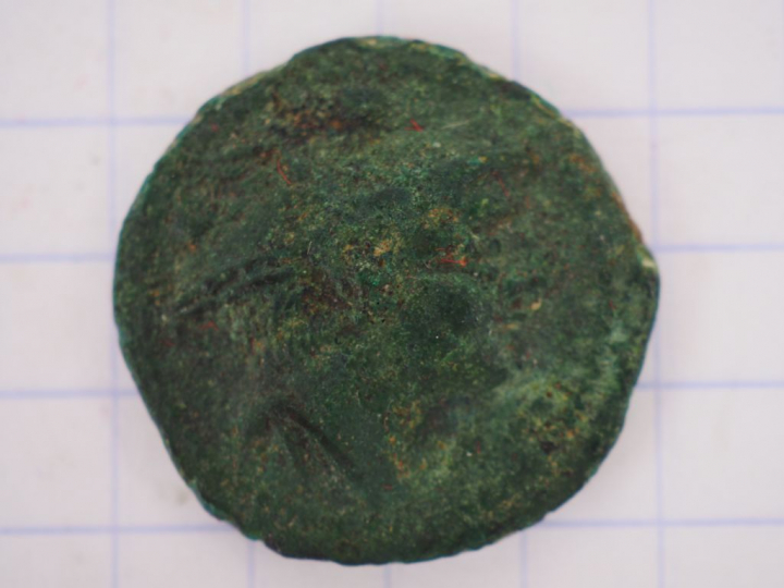 Sextans, c. 211-206 av. J.-C. A./ Tête de mercure R/[Roma] C Proue de 