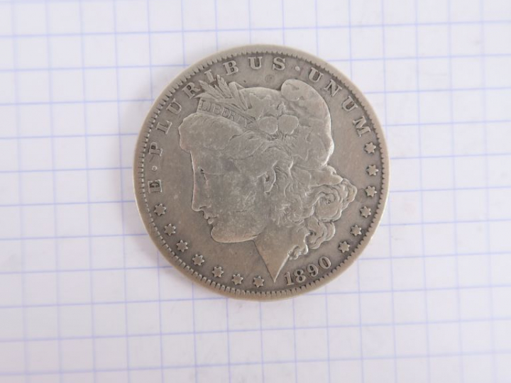 Etats-Unis d’Amérique, 1 dollar Morgan 1880, Nouvelle-Orléans. TB