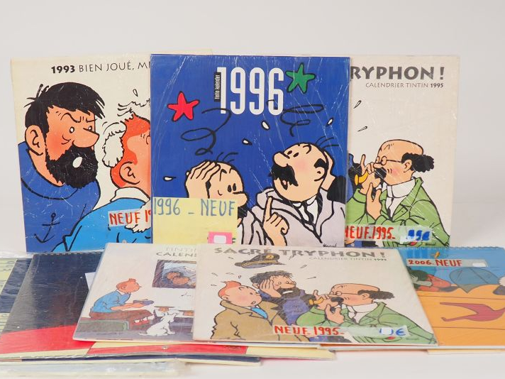 Lot de 10 calendriers NEUF de 1992,1993x3 (avec couvertures différente