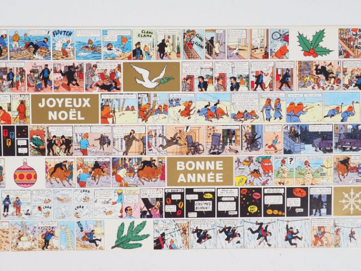 Carte de vœux 1973/1974 : Série de strips : Les bijoux de la Castafior