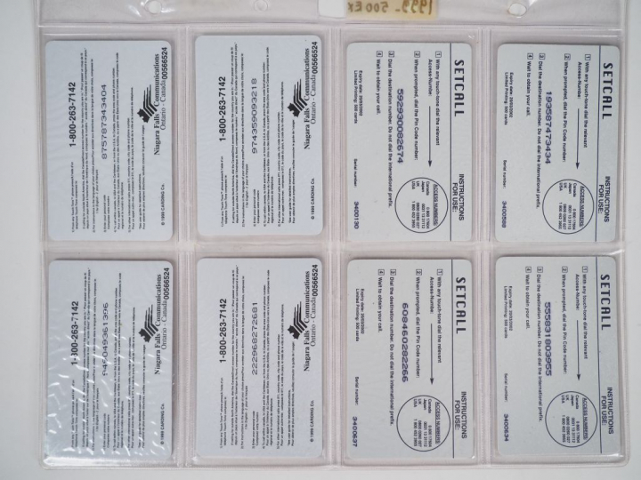 TINTIN 12 PUZZLES CARTE TELEPHONIQUE. 500 EX. 2002 . CANADA NIAGARA FA