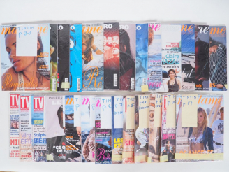 Vente aux enchères LOT de 29 Magazines divers avec articles sur Tintin (Le figaro Magazin