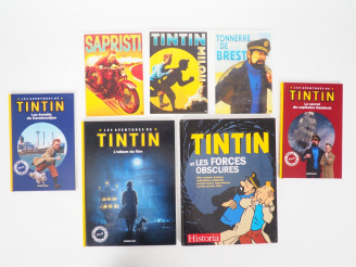 Vente aux enchères 14 ouvrages dont Ensemble d'album sur le film (3) + 3 CP + Historia ti