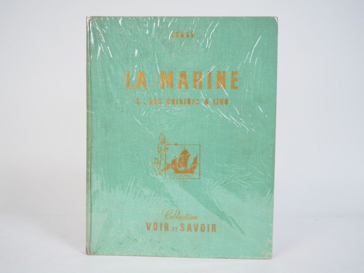 LA MARINE- I- Des origines a 1700 - 1954 - COMPLET - TBE déchirure sur