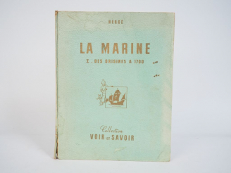 Vente aux enchères LA MARINE- I- Des origines a 1700 - 1954 - COMPLET - Etat correct - Tr