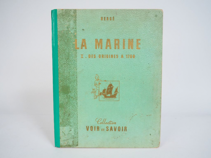 LA MARINE- I- Des origines a 1700 - 1954 - COMPLET - Mauvais état tran
