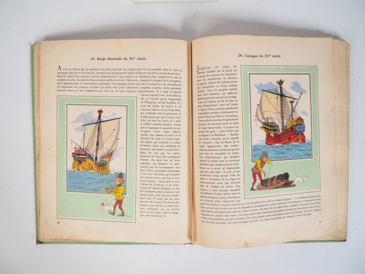 LA MARINE- I- Des origines a 1700 - 1954 - COMPLET - Mauvais état tran