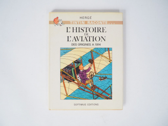 Vente aux enchères L'AVIATION T1 - des Origines à 1914 - Edition Septimus de 1980 avec ja