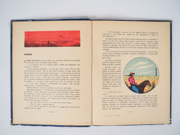 Album l'Oiseau de France 1936 "En Amérique" TBE