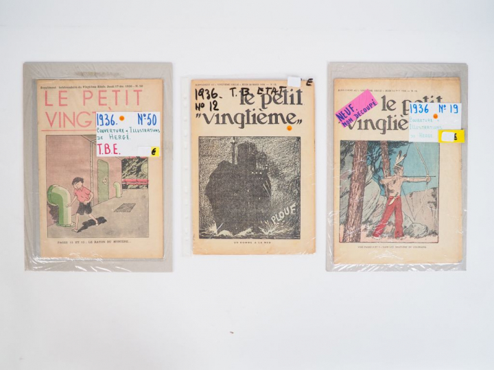 Le petit XXe : Ensemble de 3 numéros pour l'année 1936 (N° 12,19,50) 1