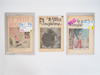 Vente aux enchères Le petit XXe : Ensemble de 3 numéros pour l'année 1936 (N° 12,19,50) 1