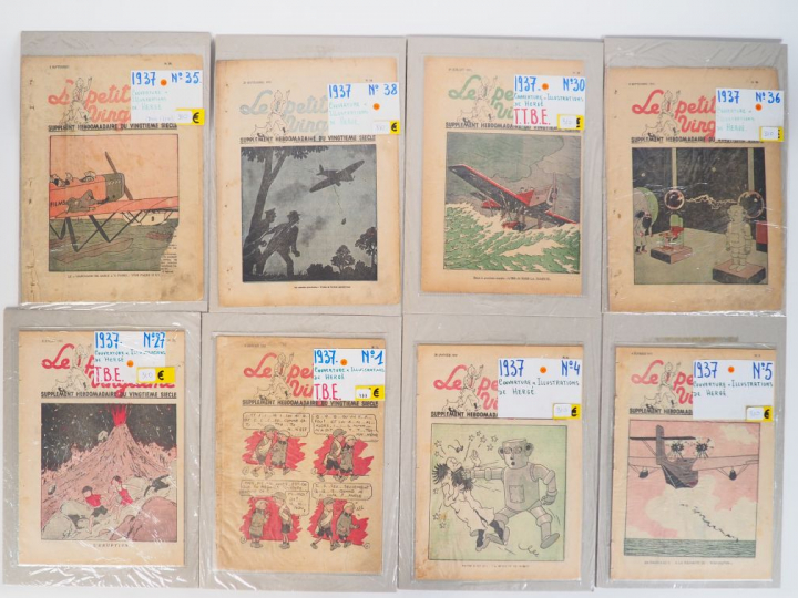 Le petit XXe : Ensemble de 14 numéros pour l'année 1937 (N° 1,4,5,11,2