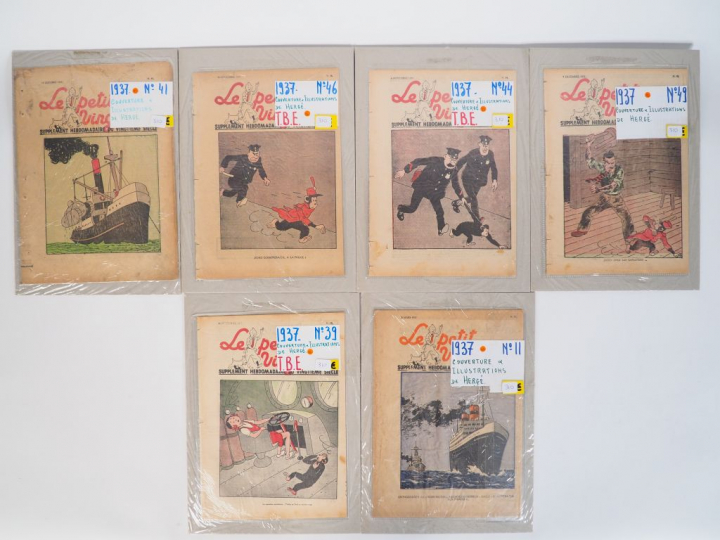 Le petit XXe : Ensemble de 14 numéros pour l'année 1937 (N° 1,4,5,11,2