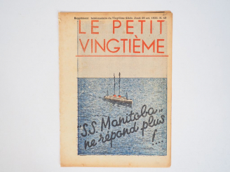 Vente aux enchères N°43 Jeudi 29 Oct. 1936, TTBE