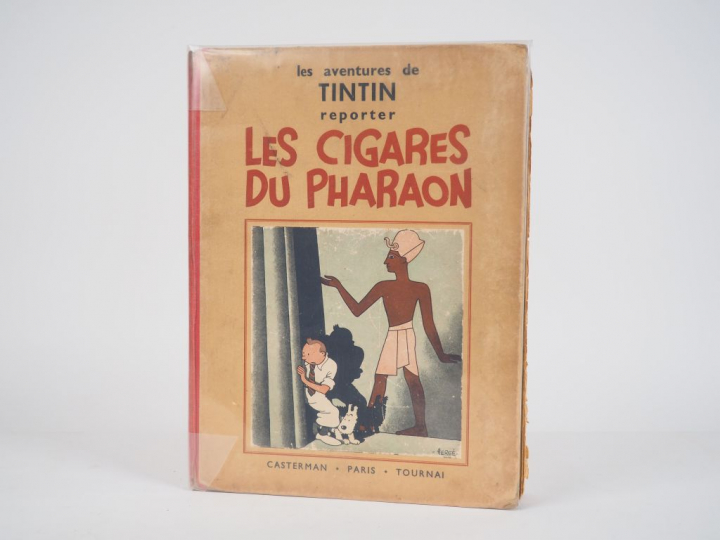 Les Aventures de Tintin reporter - Les Cigares du Pharaon -1938 NB - 4