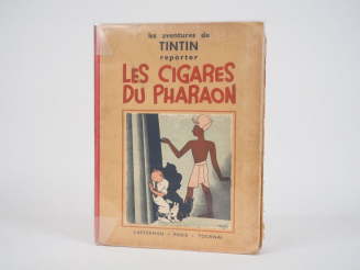 Vente aux enchères Les Aventures de Tintin reporter - Les Cigares du Pharaon -1938 NB - 4