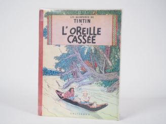 Vente aux enchères L'Oreille Cassée -1954 - DR-4e plat B11 - Intérieur TBE nom inscrit Pa