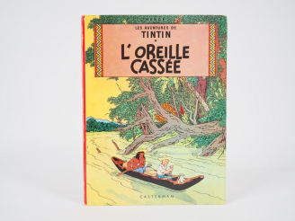 Vente aux enchères L'Oreille Cassée -1964 - DR-4e plat B35  - Intérieur TBE - Coins un pe