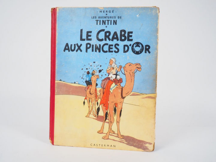 Le Crabe aux pinces d'Or - 1954 - DR B9 - Interieur BE+ - Coins frotté