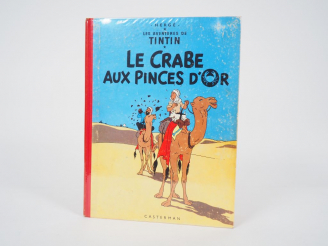 Vente aux enchères Le Crabe aux pinces d'Or - 1962 - DR B31 - Interieur TBE - Nom 1ere pa