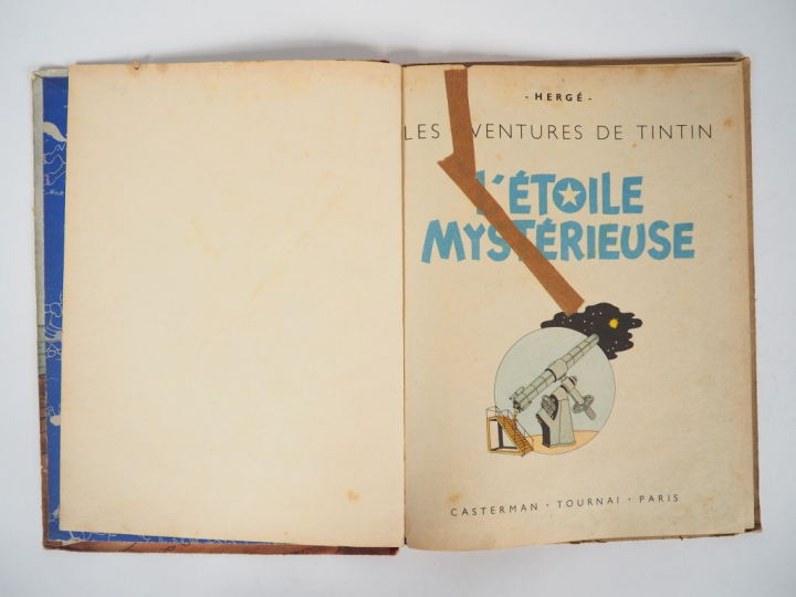 L'Etoile Mystérieuse - 1942 - DR A18 blanc -Titre : L'étoile Mystérieu