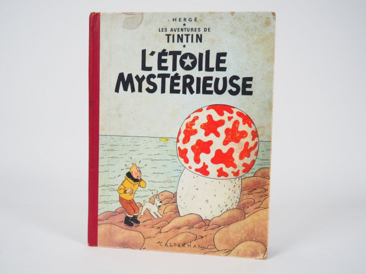 L'Etoile Mysterieuse - 1955 - DR B13 -Interieur TBE - Couv delavée ave