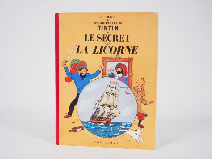 Le Secret de la Licorne - 1958 - DR B24 -Album comme neuf