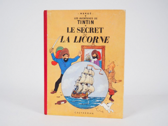 Vente aux enchères Le Secret de la Licorne - 1958 - DR B24 -Album comme neuf