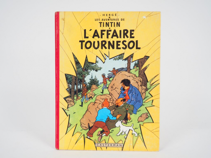 L'affaire Tournesol  1962-DR B32 - Album en TBE +