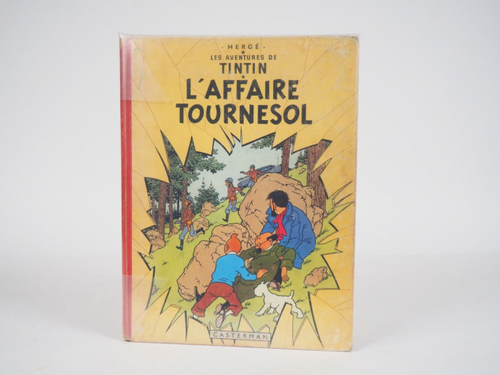 L'affaire Tournesol  1964-DR B35 - Album en TBE