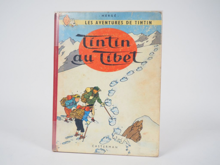 Tintin au Tibet - 1960 - EO Belge DR B29 - Intérieur : BE+ - 4e plat B