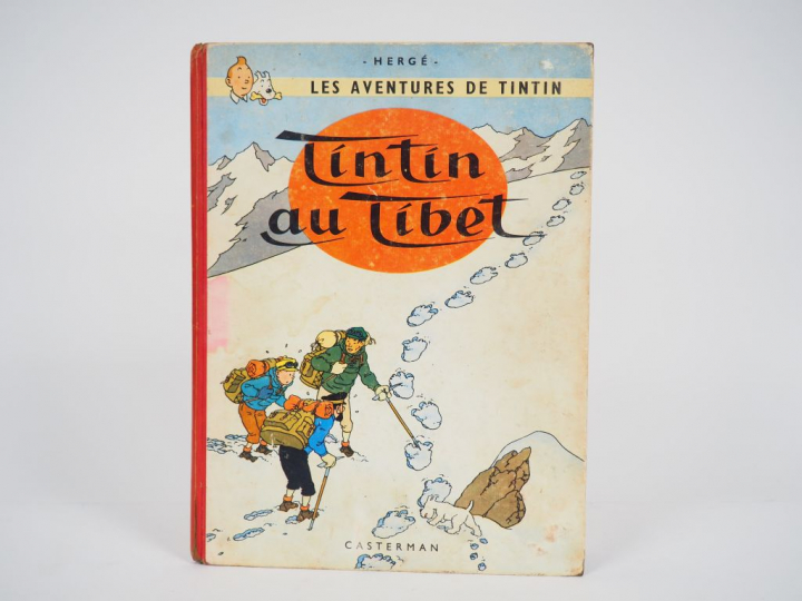 Tintin au Tibet - 1960 - EO Belge DR B29 - Intérieur : TBE - 4e plat T