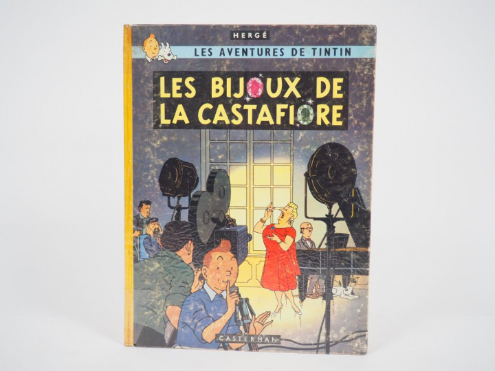 Les Bijoux de la Castafiore - 1963 - DJ B34 -EO Belge - Intérieur TBE 