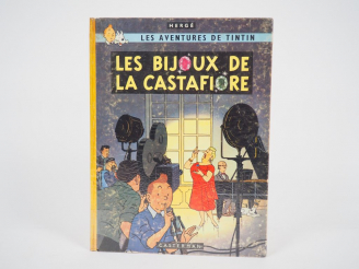 Vente aux enchères Les Bijoux de la Castafiore - 1963 - DJ B34 -EO Belge - Intérieur TBE 