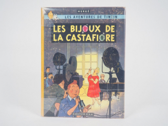 Vente aux enchères Les Bijoux de la Castafiore - 1963 - DJ B34 -EO Belge - Intérieur TBE+