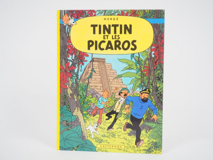 Tintin et les Picaros -1976 - C1 - EO - TBE+ Couvertures reproduites a